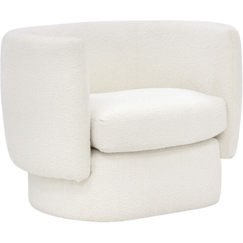Valence Maya White Armchair